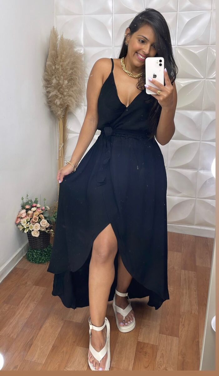 Vestido Cami Preto